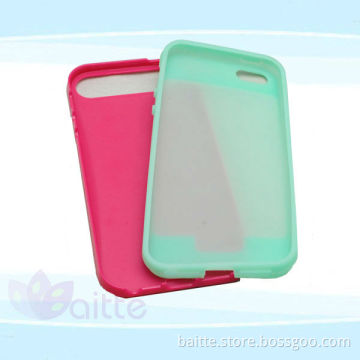 Glow in the dark case for samsung galaxy s4 for iphone 5 case silicone and PC case for iphone5"